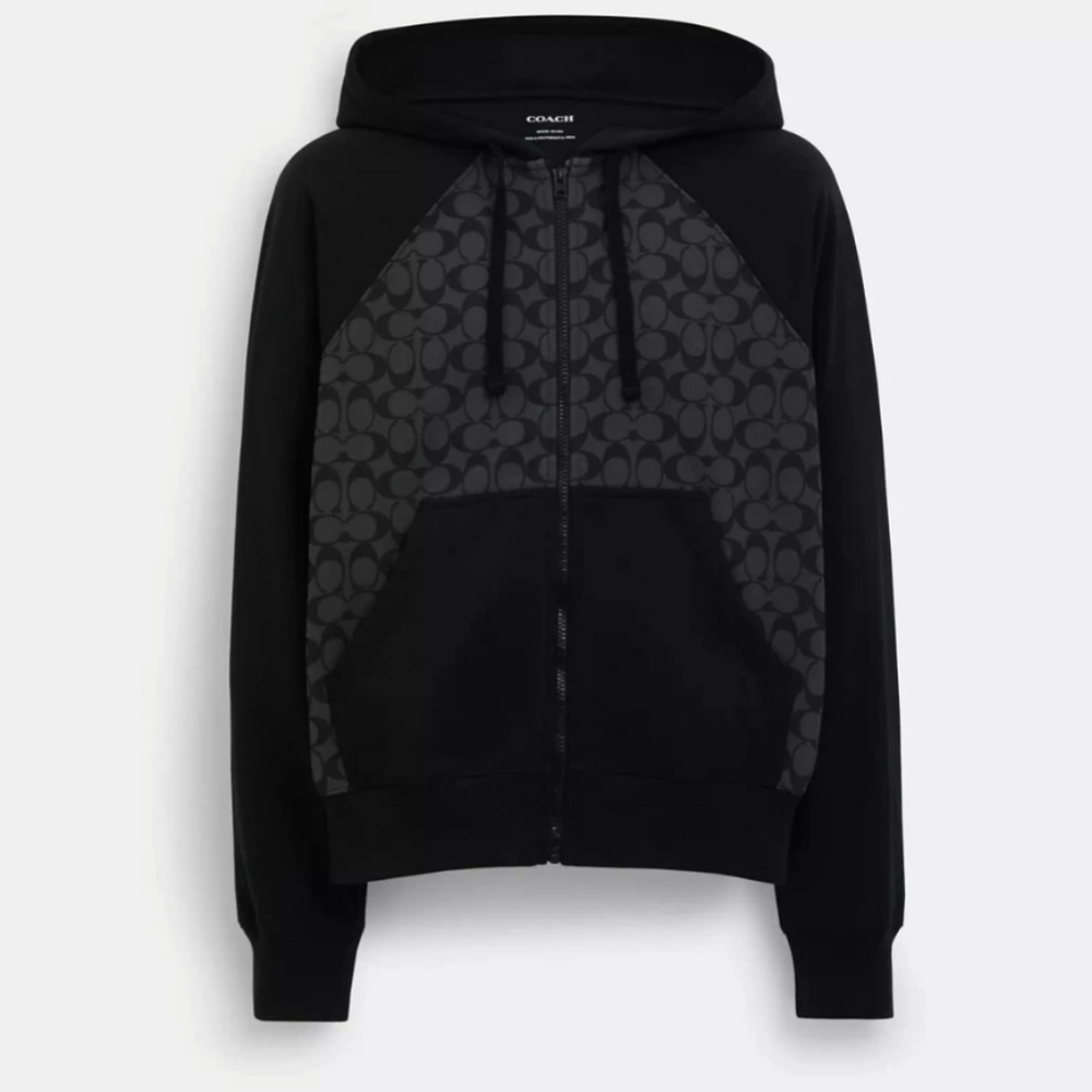 Coach Signature Men's Full Zip Hoodie XXL Style No. CO827 Firm on Price